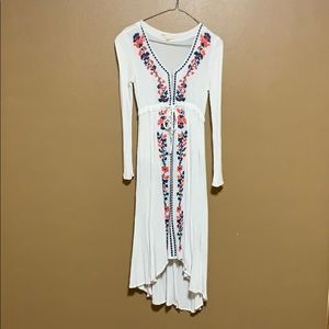 Lovestitch Floral Hi-Low Midi Dress